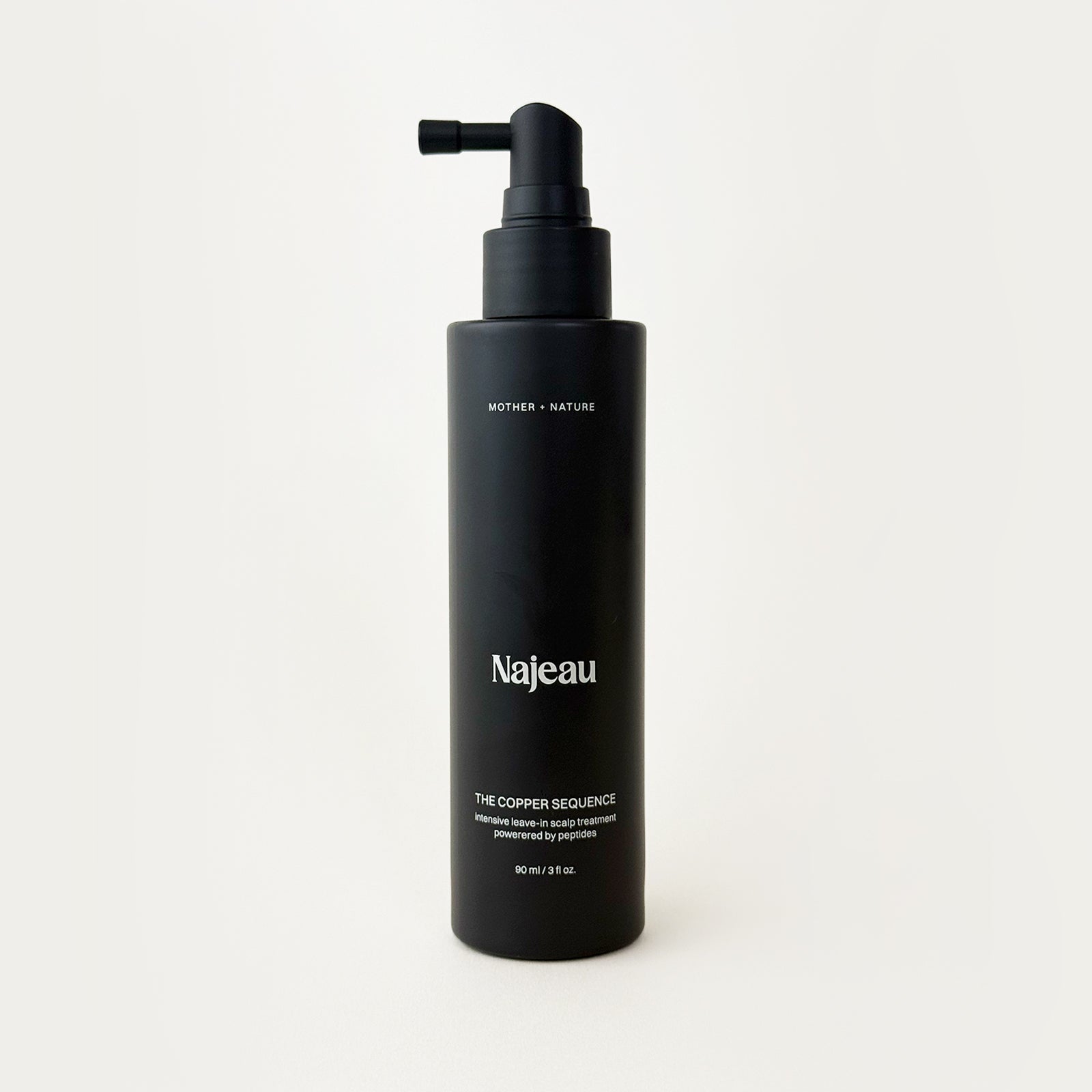 Najeau Copper Sequence leave-in scalp treatment designed to support a healthy scalp and fuller-looking hair